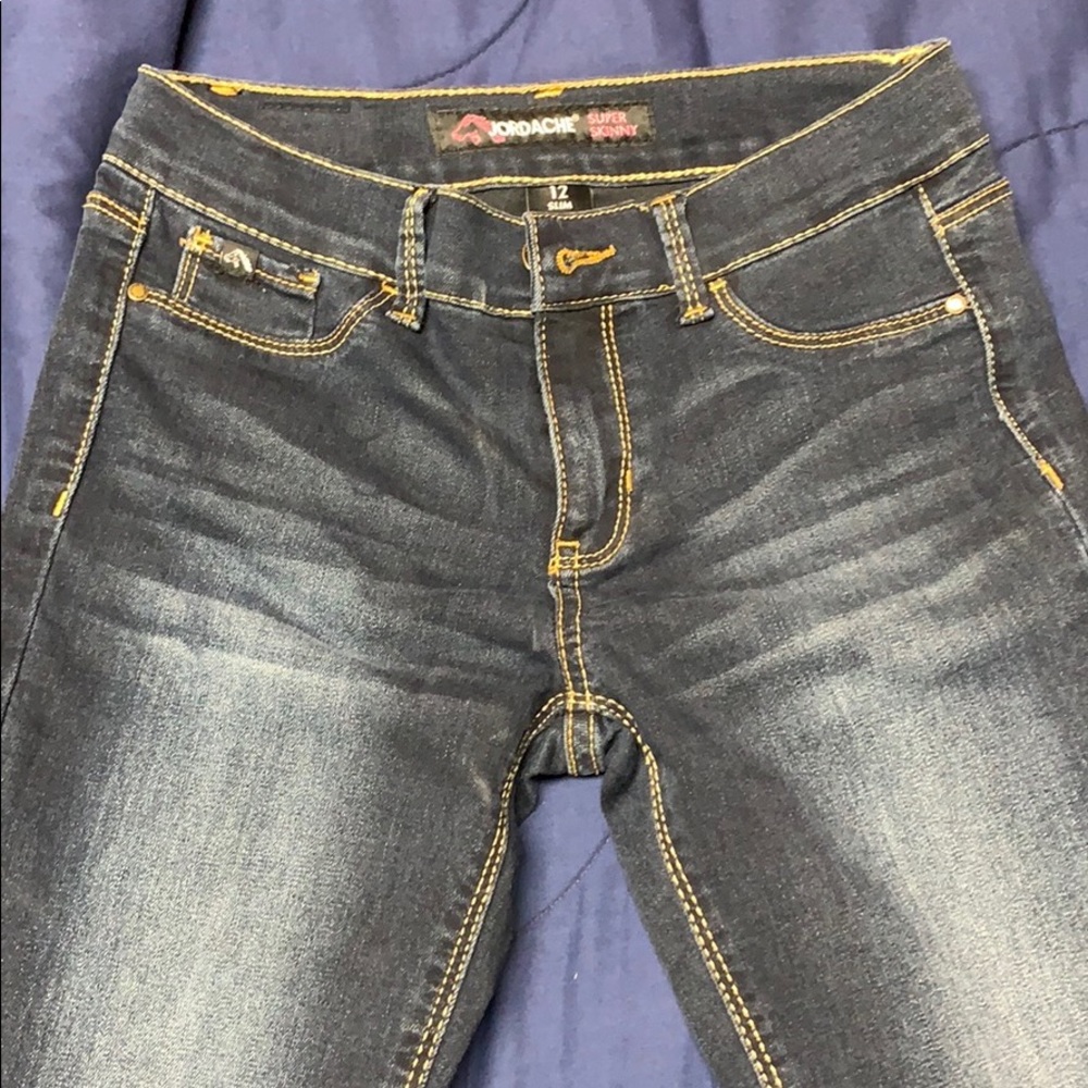 Jordache super skinny jeans GIRLS size 12